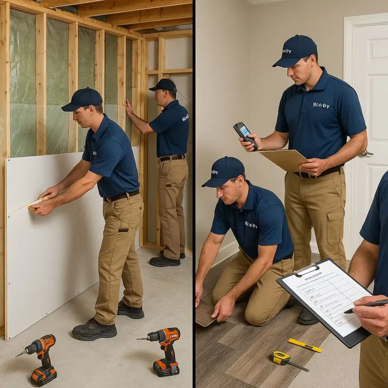Repairs and Reconstruction process in Clearwater, KS